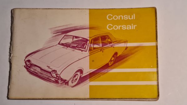 Ford Corsair 1964 Instruktionsbog